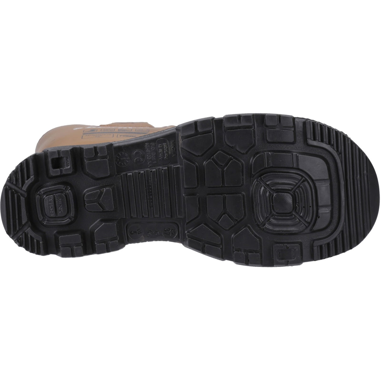 Dunlop Unisex Purofort RigPRO Full Safety Wellington Brown/Black