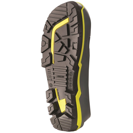 Dunlop Mens MetGUARD Full Safety Wellington Dark Grey