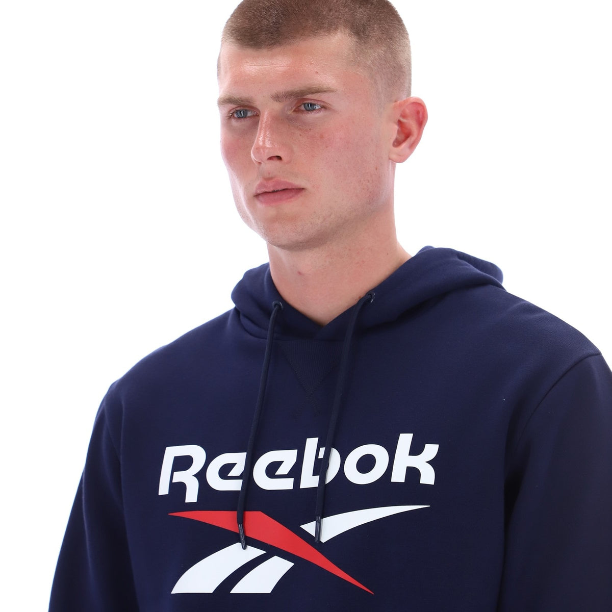 Reebok Mens TRENT 2 COL LOGO HOODY VECTOR NAVY