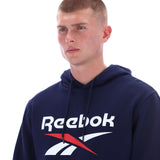 Reebok Mens TRENT 2 COL LOGO HOODY VECTOR NAVY