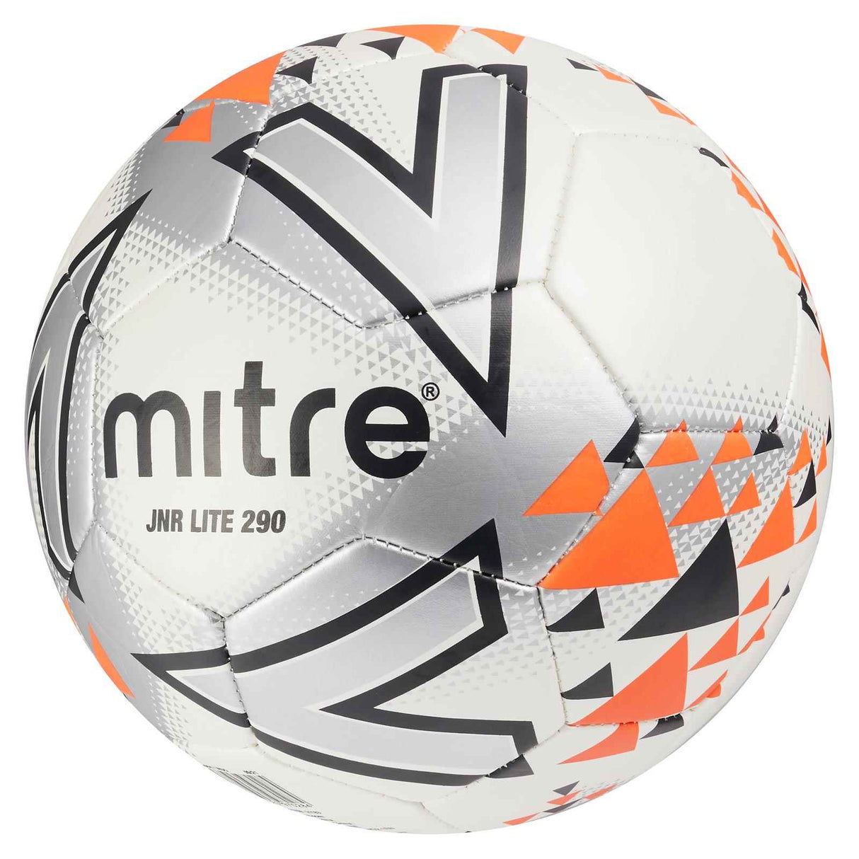 Mitre Jnr Lite 290 Football White/Organe