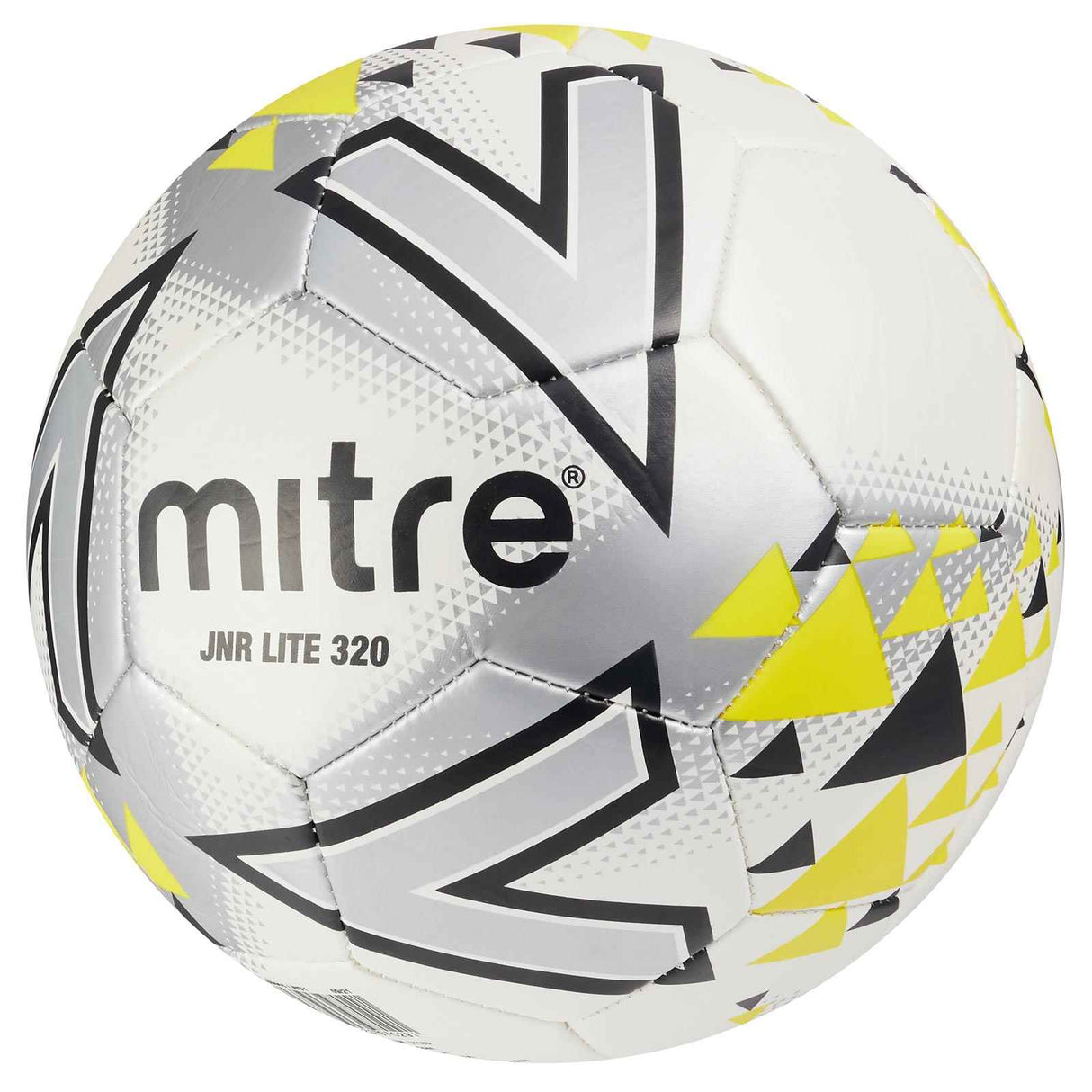 Mitre Jnr Lite 320 Football White/Yellow