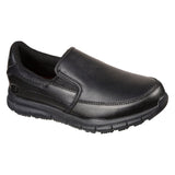 Skechers Double Gore Slip On Work Shoes