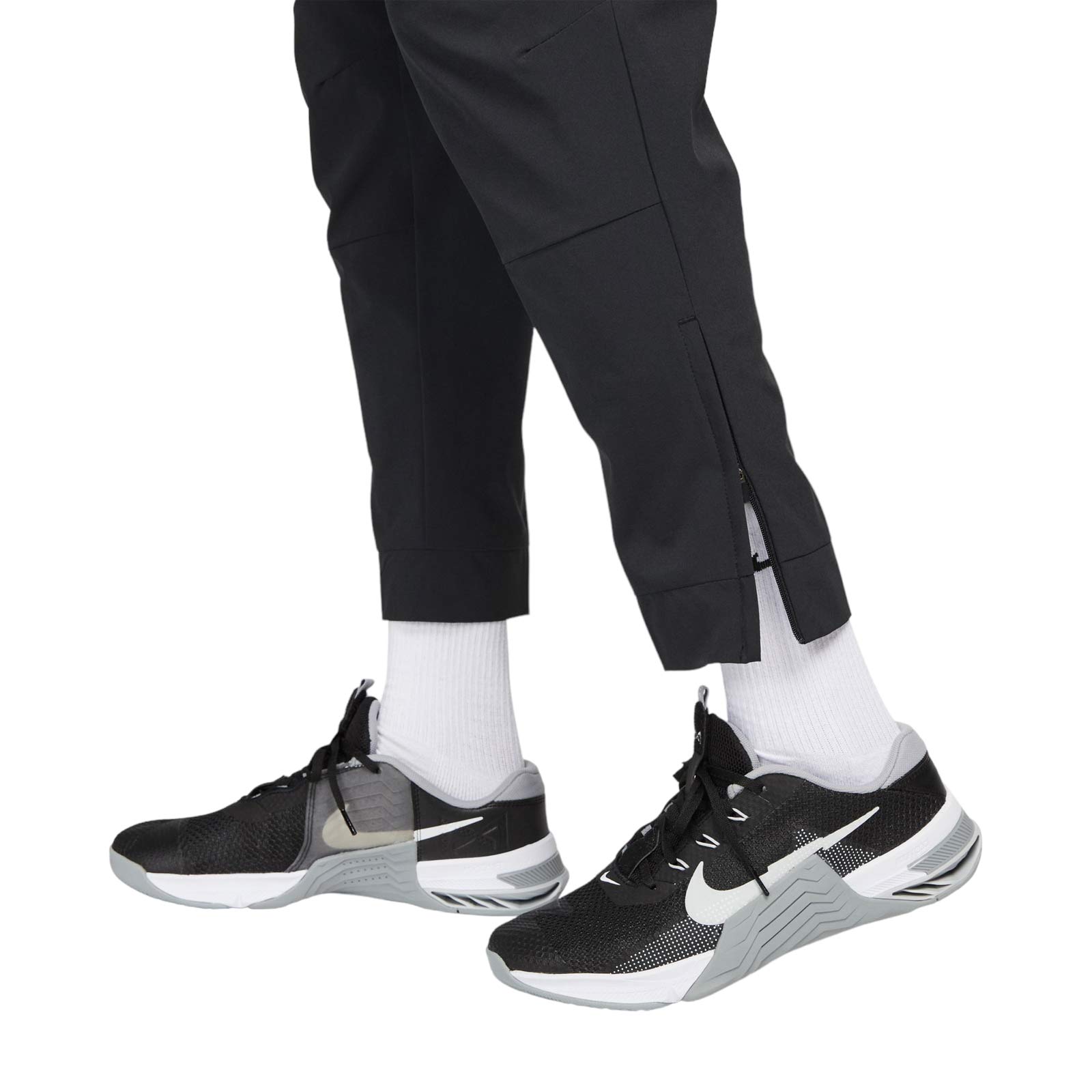 nike dri fit pants mens zipper ankle
