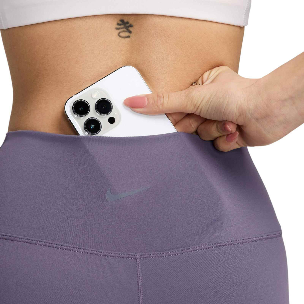 Nike One 8 inch Short Purple