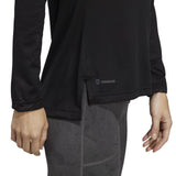 adidas Terrex Womens Long Sleeved Quarter Zip Top