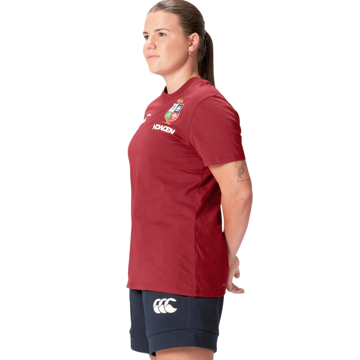 Canterbury British & Irish Lions Rugby 2024/25 Womens Cotton T-Shirt