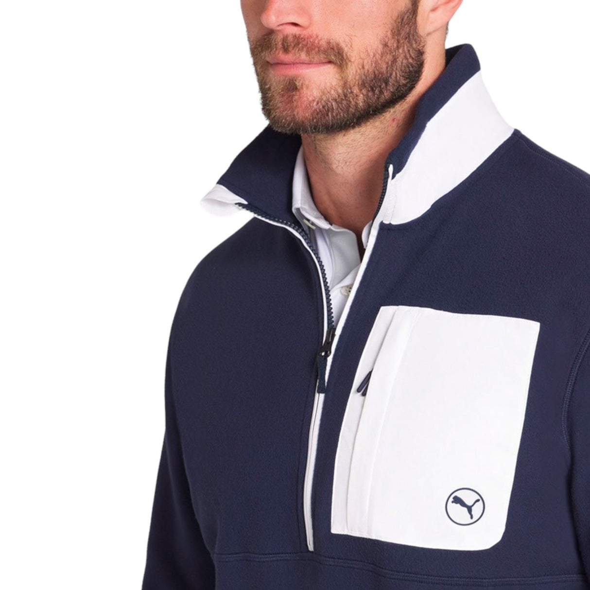 Puma Quarter Zip Mens Golf Top