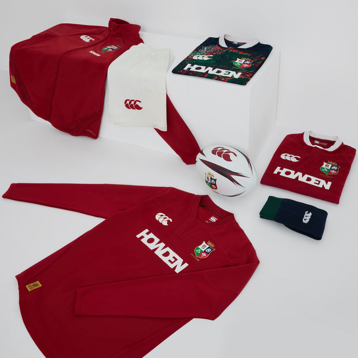 Canterbury British & Irish Lions Rugby Mens Full-Zip Jacket