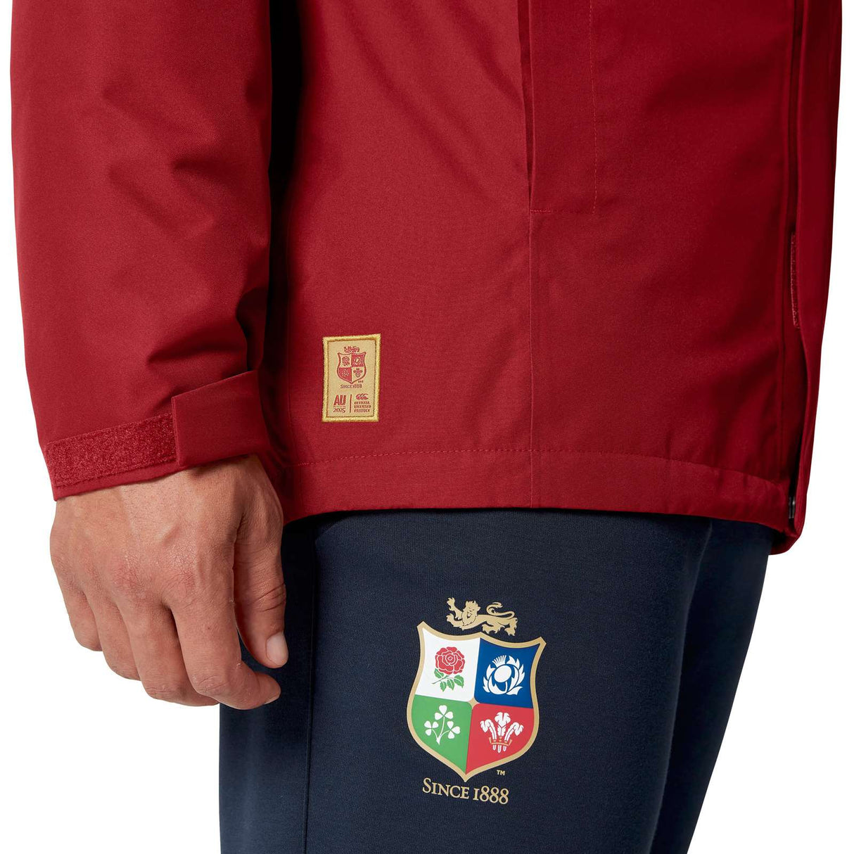 Canterbury British & Irish Lions Rugby 2024/25 Adults Waterproof Jacket