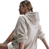 Nike One Womens Oversized Therma-FIT Pullover Fleece Hoodie