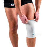LP Elasticated Knee Support White