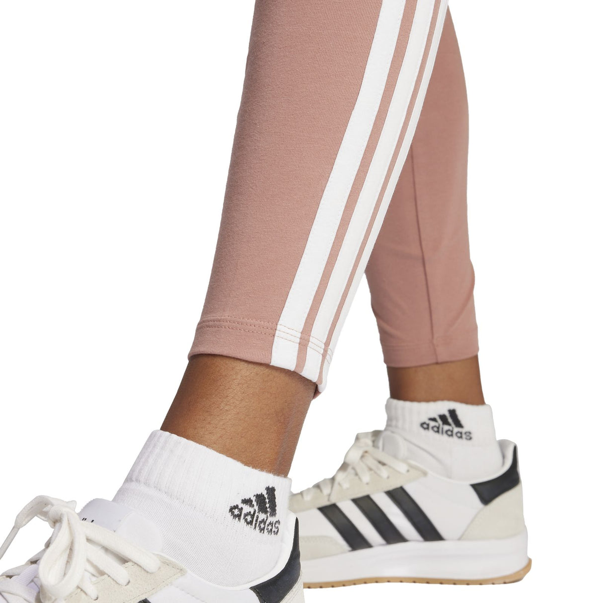 adidas Essentials 3-Stripes Cotton Leggings