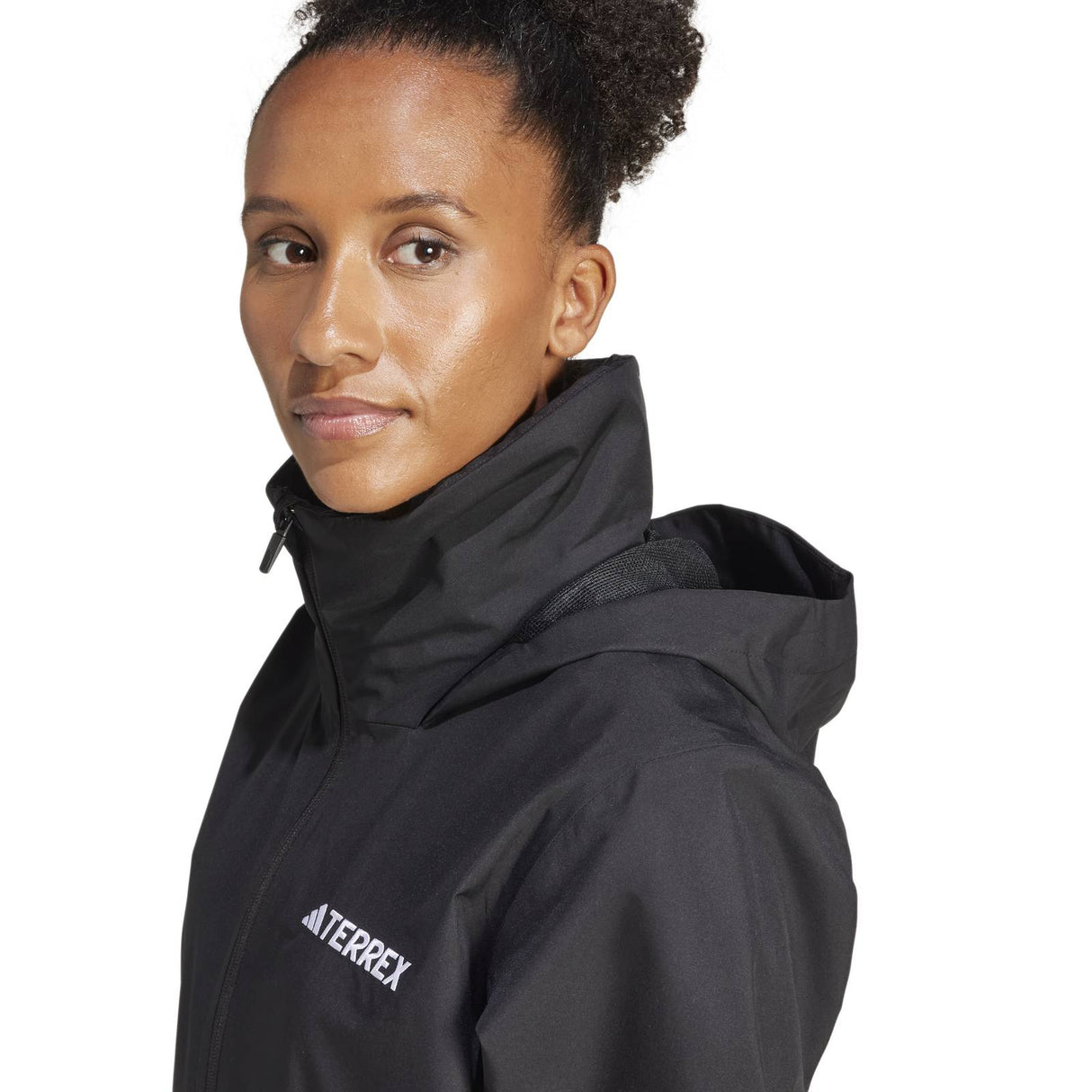 adidas Multi Essentials 2L Womens Full-Zip Rain Jacket