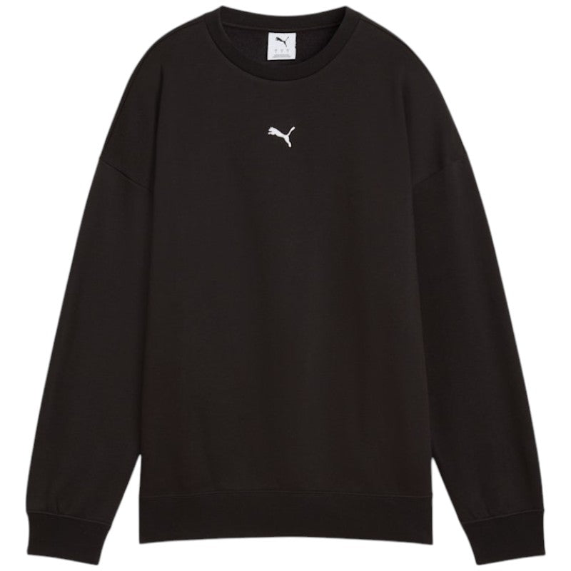 Puma Essentials Oversized Womens Fleece Crew Sweatshirt