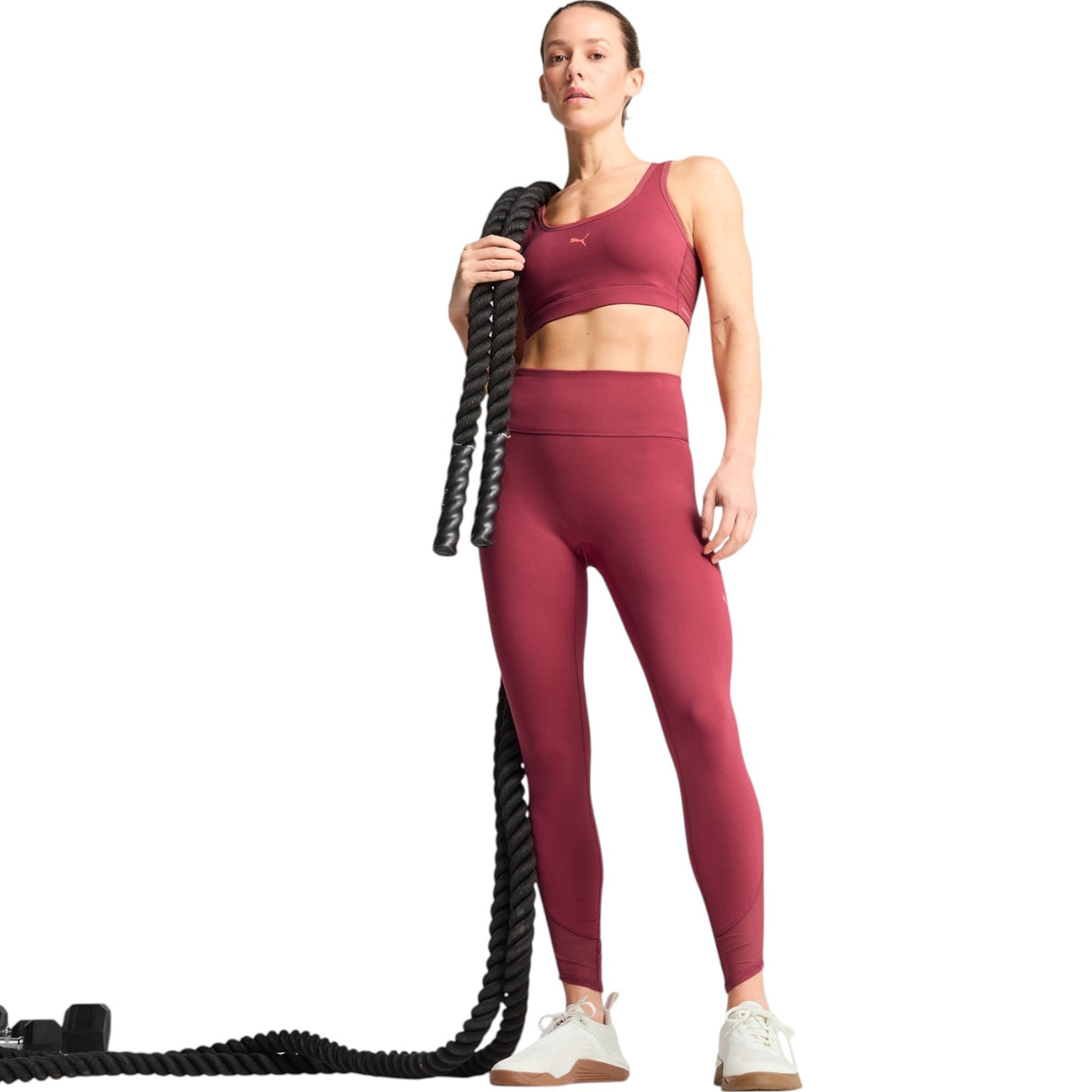 Puma 4KEEPS CLOUDSPUN Womens Regular-Length Sports Bra