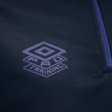 Umbro Formation Football Kids Half-Zip Training Top Close-Up Umbro Branding View
