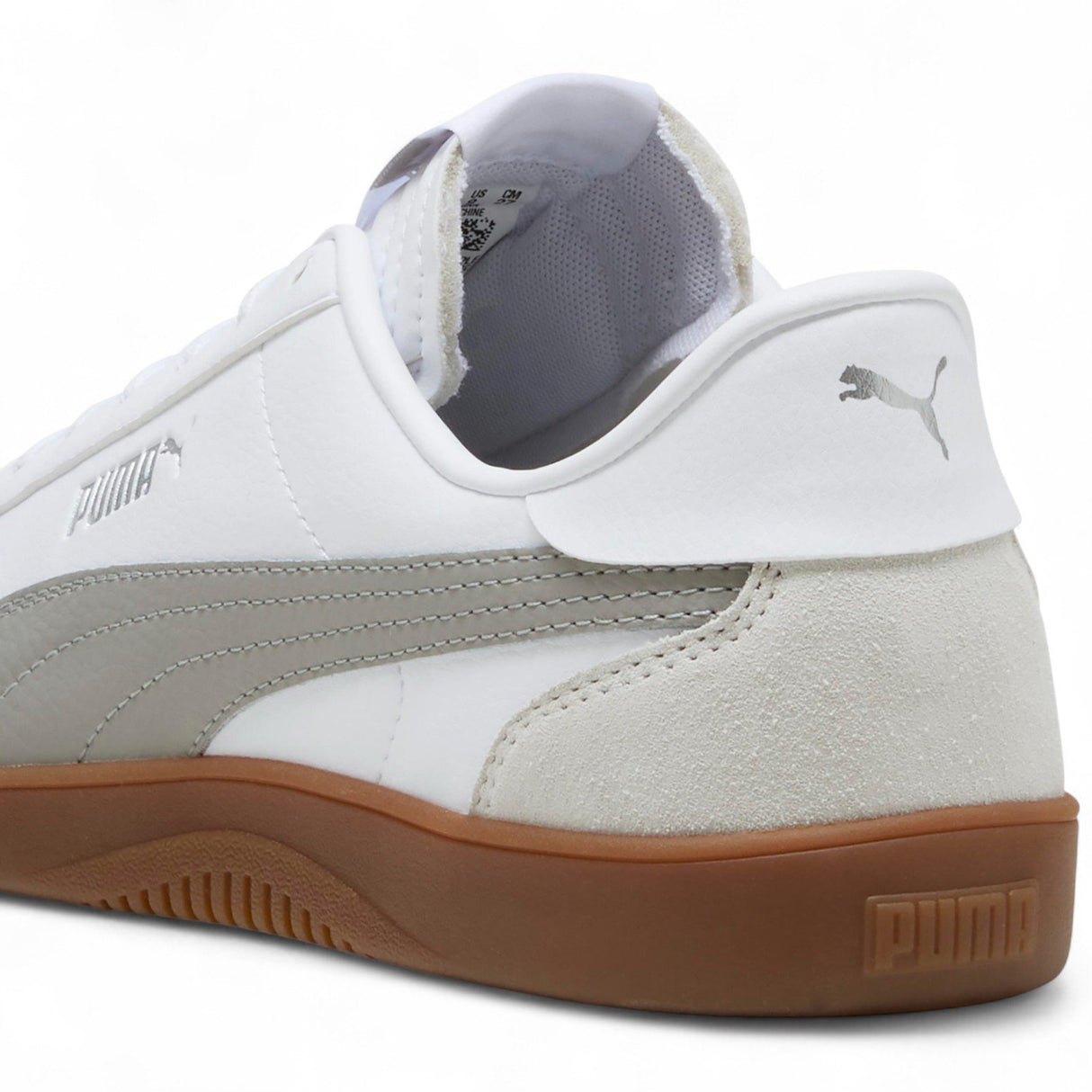 Puma Club 5v5 SOFTFOAM Mens Leather Casual T-Toe Sneakers