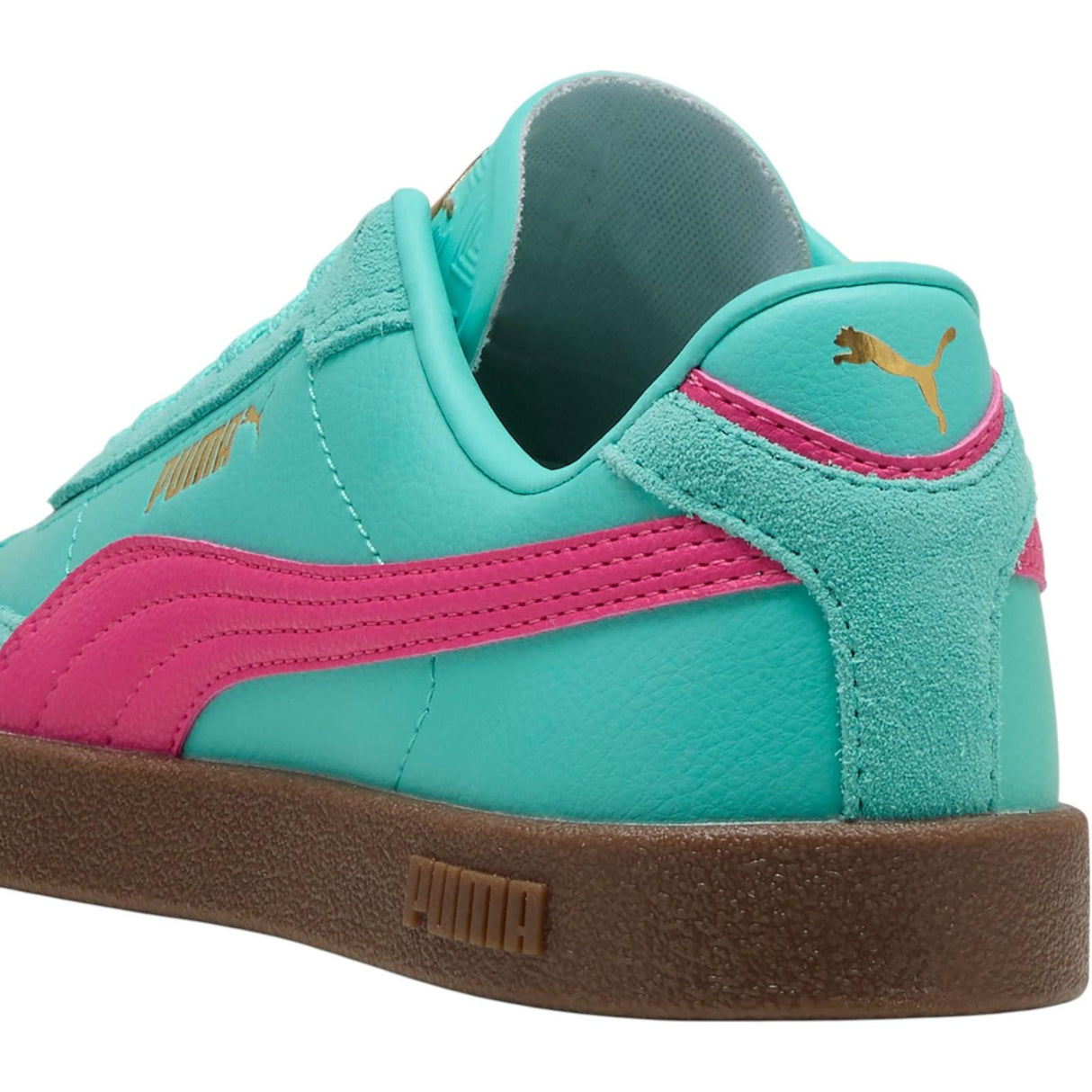 Puma Club II Era Kids Lace Sneakers Back Side Close-Up