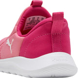 Puma Fun Racer 2 Sliptech Low-Cut Slip On Infant Shoes Pink Close-Up Side Back View