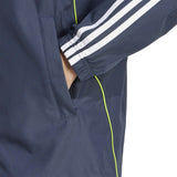 adidas Real Madrid Adults Full-Zip Windbreaker Jacket Model Close-Up Pocket View