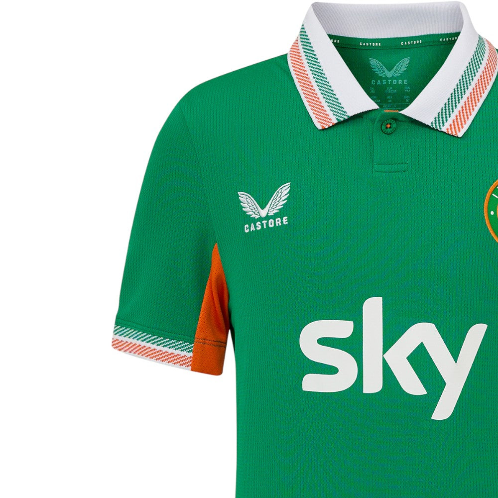 Castore FAI Ireland Football WNT 2025/26 Kids Home Jersey