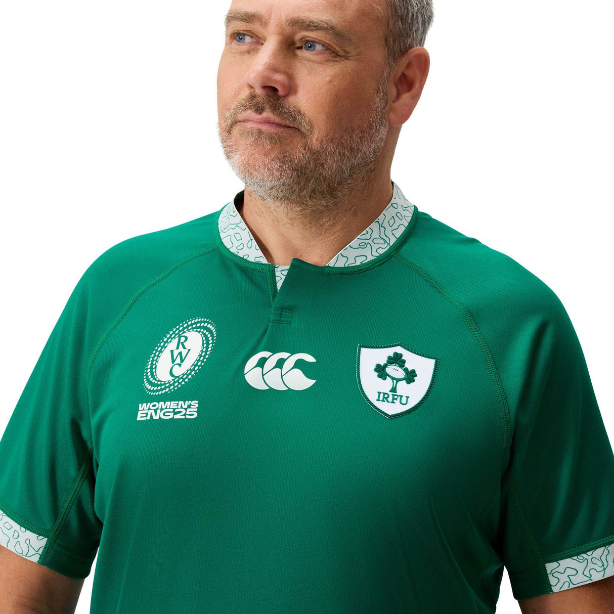 Canterbury IRFU Ireland Rugby WRWC 2025/26 Mens Home Pro Jersey