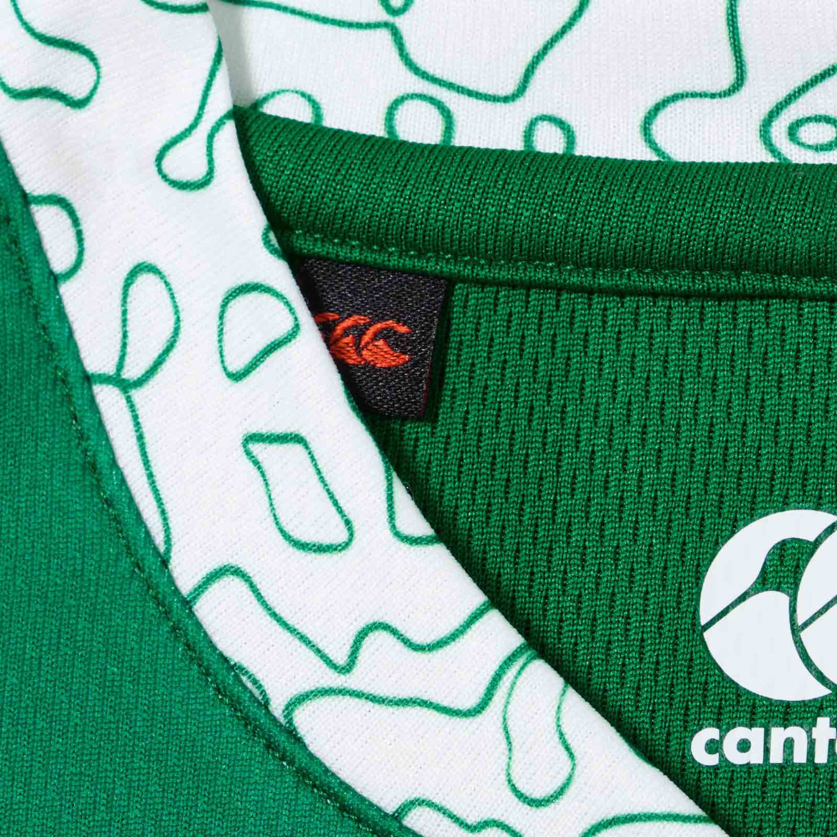 Canterbury IRFU Ireland Rugby Womens RWC 2025/26 Junior Home Jersey