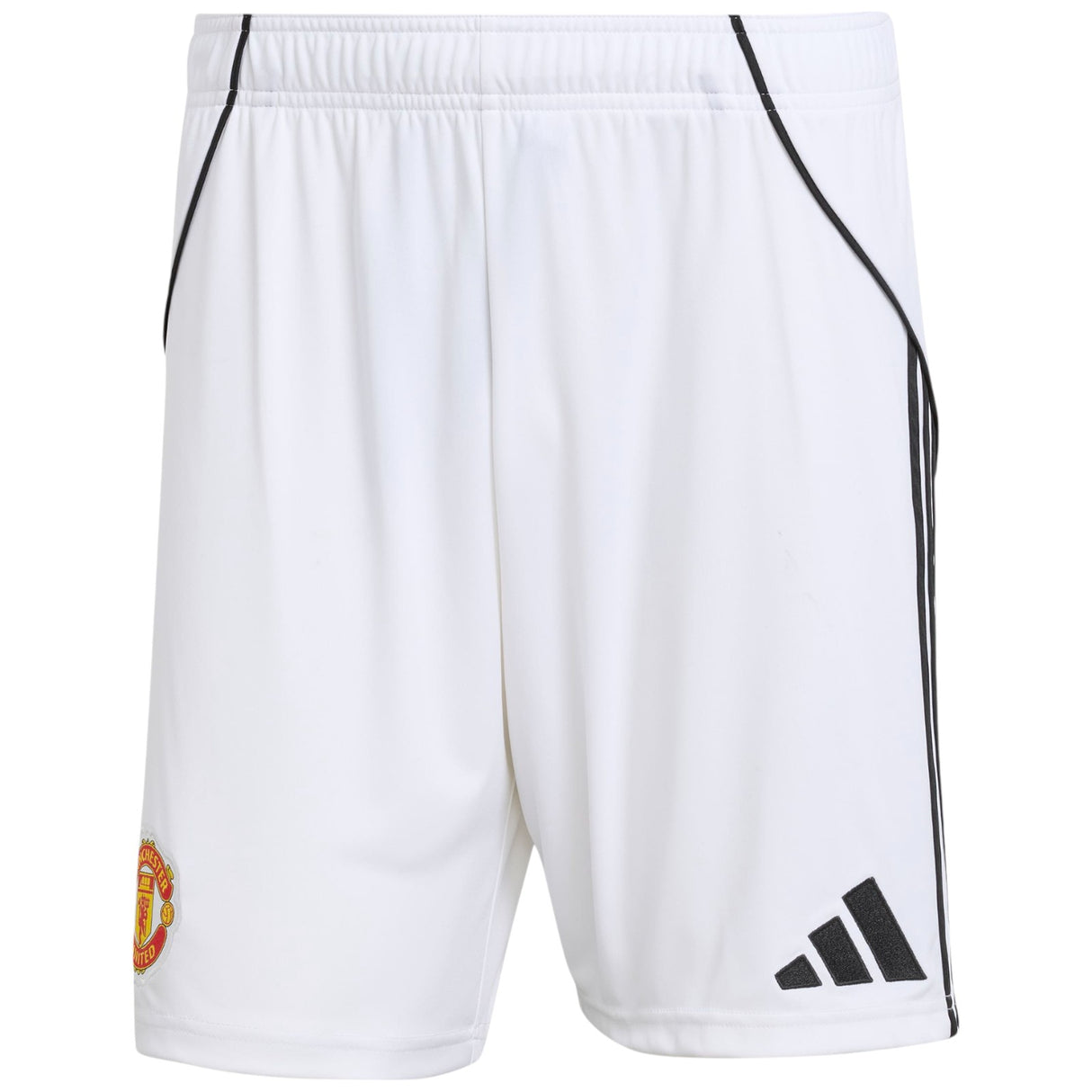 adidas Manchester United Football 2025/26 Adults Home Shorts Front View