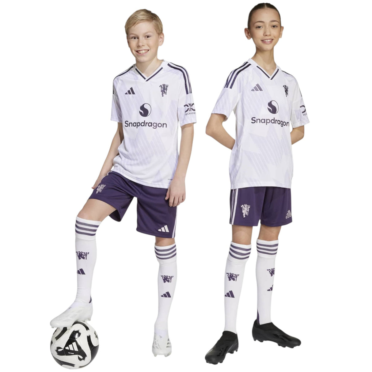 adidas Manchester United Football 2025/26 Kids Away Short