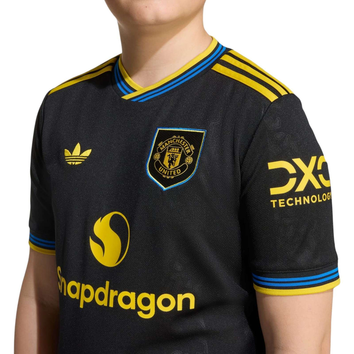 adidas Manchester United Football 2025/26 Kids Third Jersey