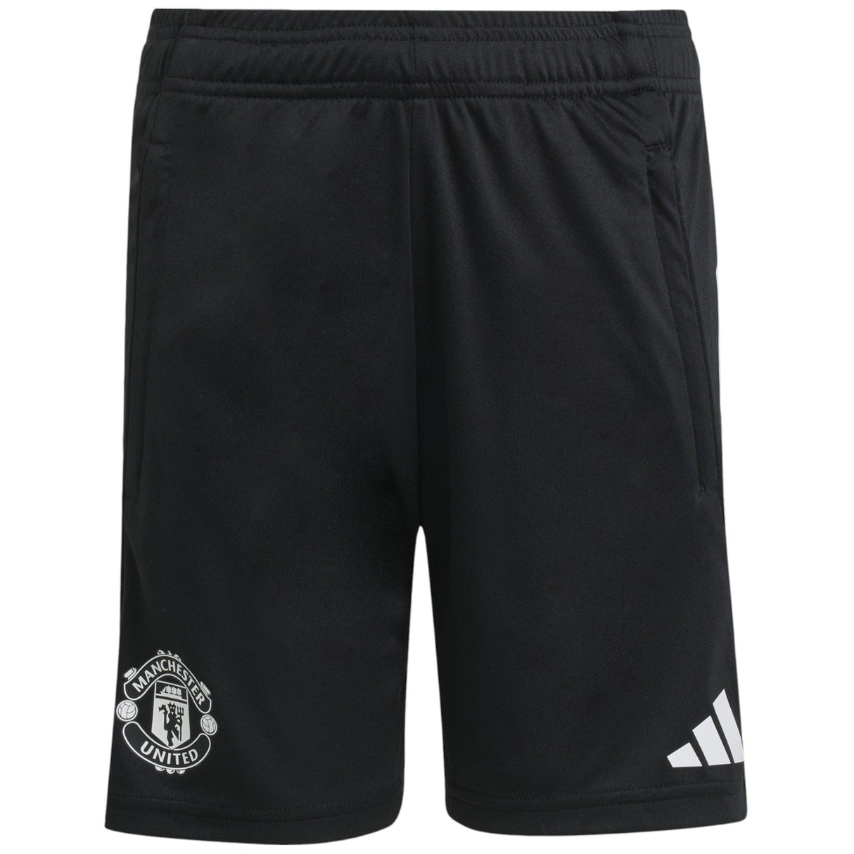 adidas Manchester United Tiro Football 2025/26 Kids Training Short Front View