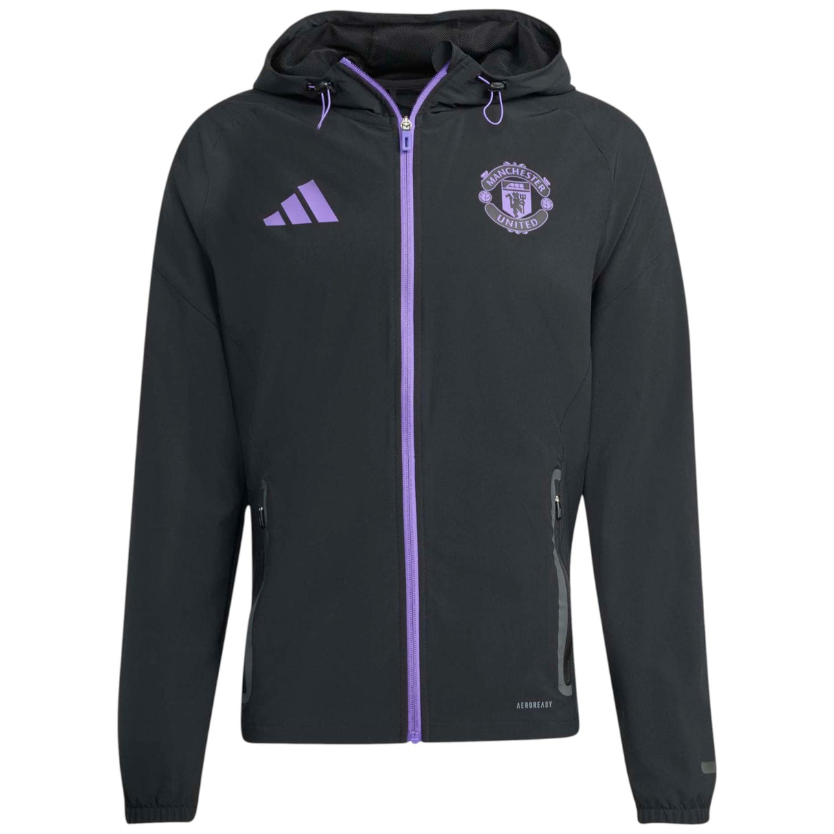 adidas Manchester United Tiro Football 2025/26 Adults Travel Jacket