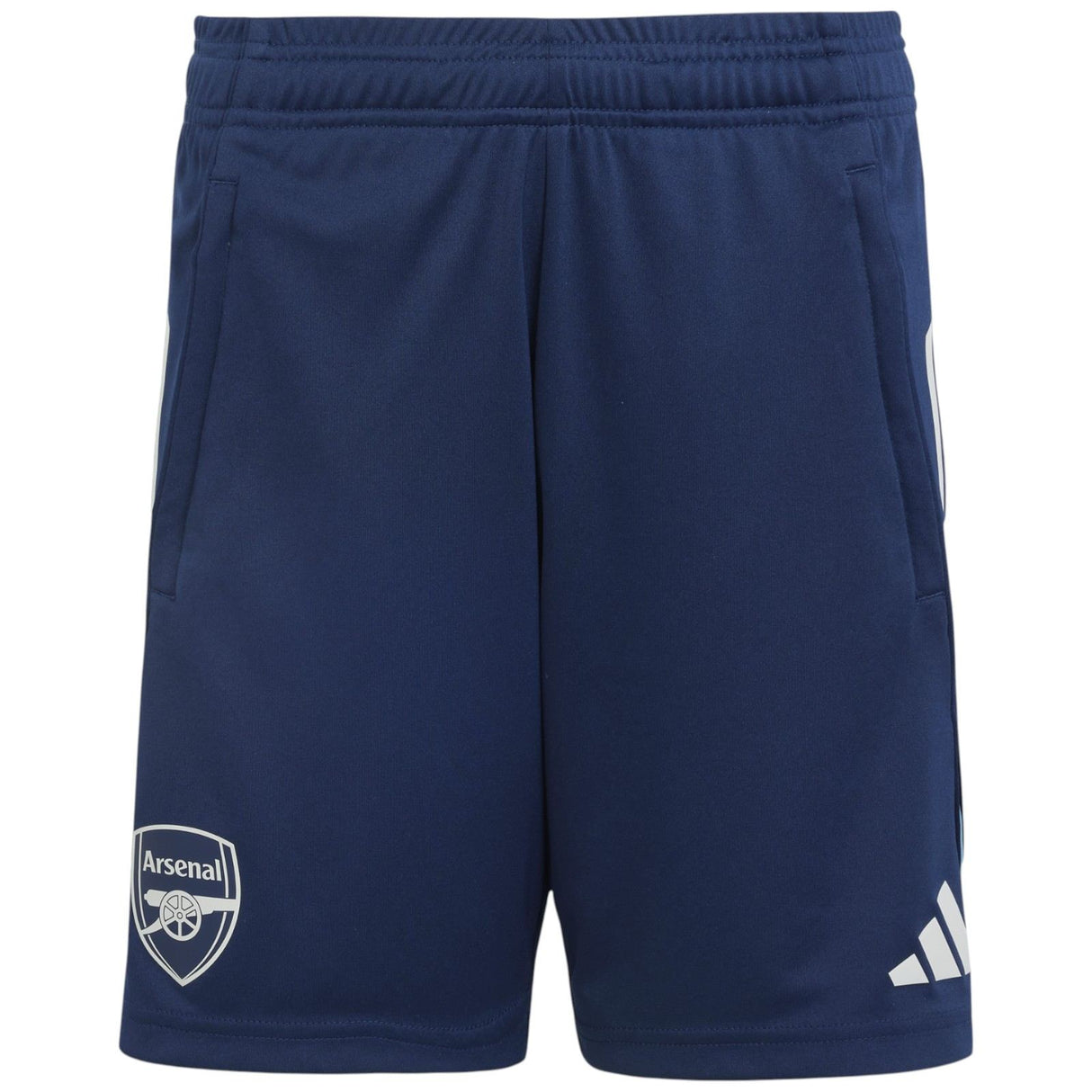 adidas Arsenal Football Tiro 2025/26 Kids Training Short Front View