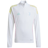 adidas Juventus Football Kids 2025/26 Half-Zip Training Top Front View