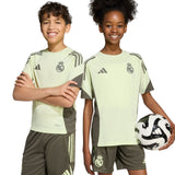 adidas Real Madrid Football 2025/26 Kids Training Jersey Models Front Side View