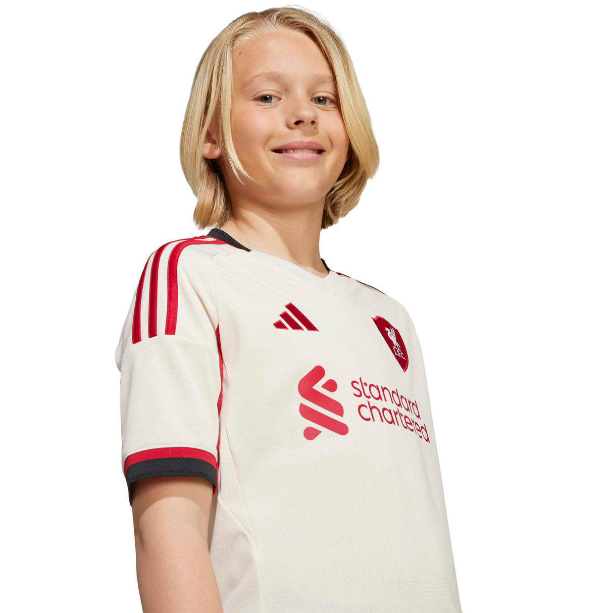 adidas Liverpool FC 2025/26 Kids Away Jersey