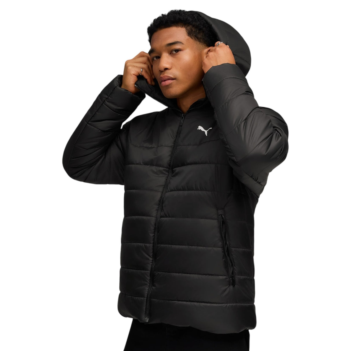 Essentials Hooded Padded Mens Jacket