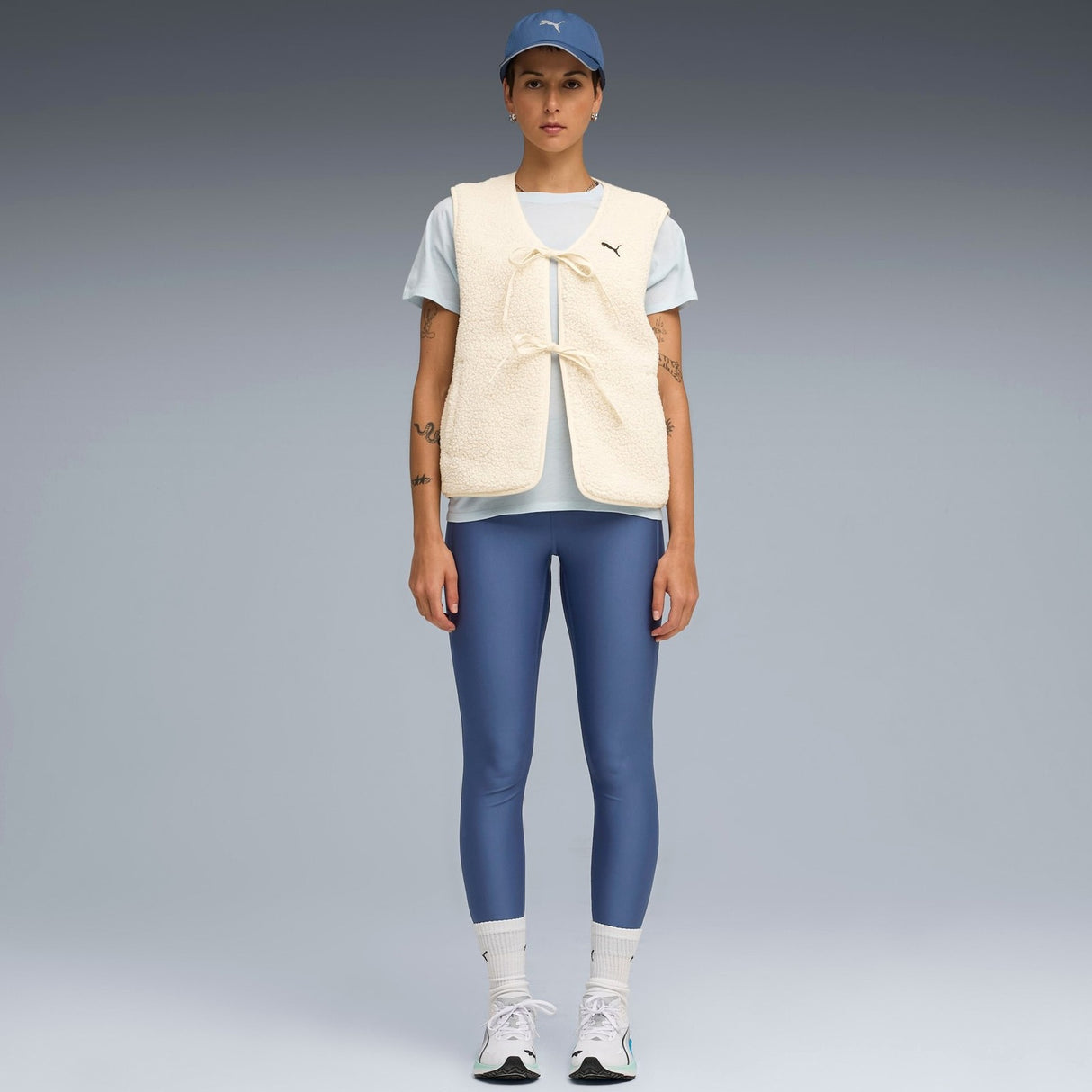 PUMA Run Velocity Tri-Blend Womens Running Tee