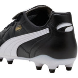 Puma King Top Adults Firm Ground Lace Football Boots Close-Up Back Side View