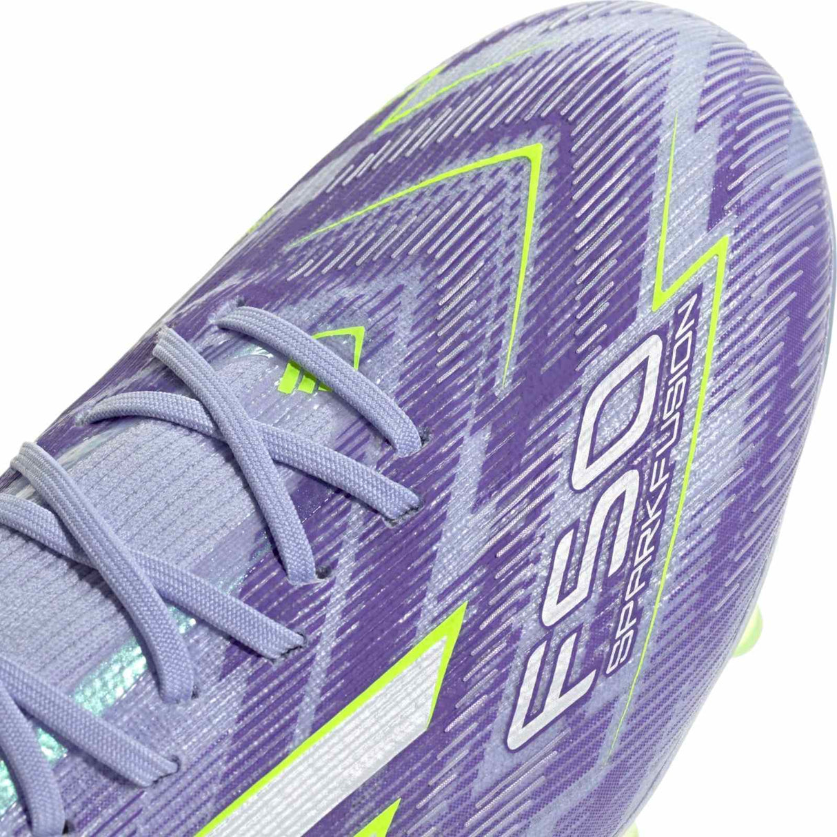 adidas F50 Sparkfusion Elite Womens Firm Ground Football Boots Close-Up Top View
