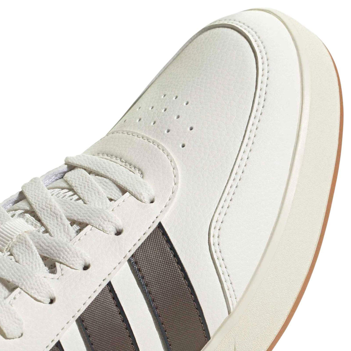 adidas Mens BREAKNET 3.0 White/Brown