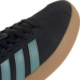 adidas VL Court 3.0 Mens Cushioned Leather Trainers Close-Up Top View