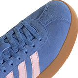 adidas VL Court 3.0 Womens Regular-Fit Lace Trainers Close-Up Top View
