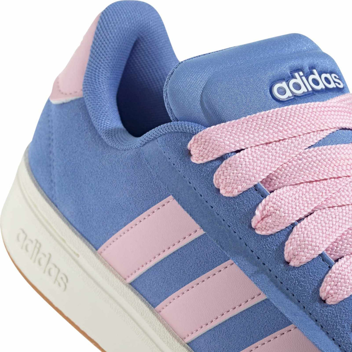 adidas Grand Court Alpha Womens Regular-Fit Sneakers Close-Up Side View 