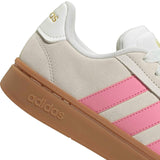 adidas Grand Court Alpha Womens Regular-Fit Lace Sneakers Close-Up Back View