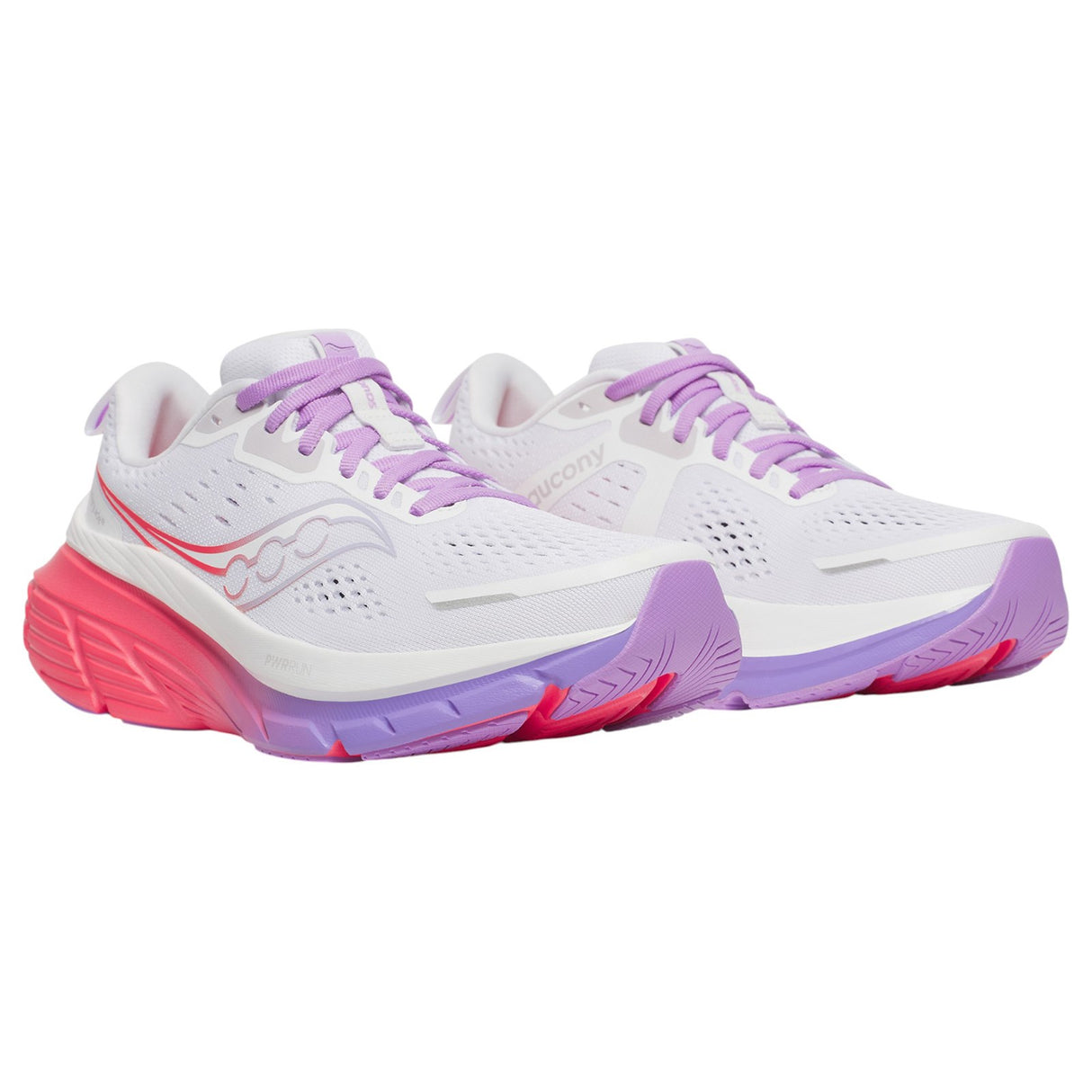 Saucony Womens Guide White/Crocus