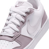Nike Girls Court Borough Low White