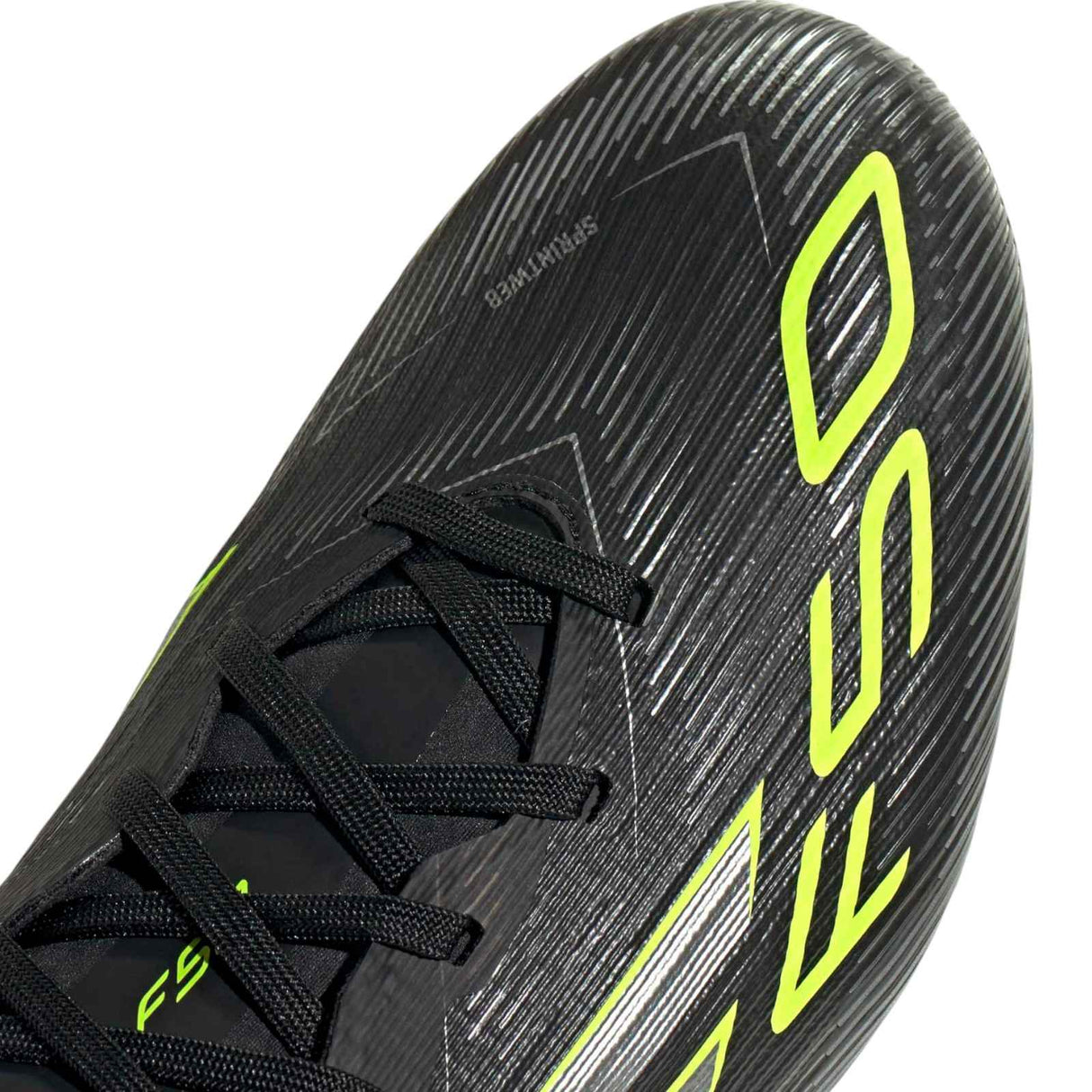 adidas F50 Pro Adults Lightweight Firm Ground Football Boots Close-Up Top View
