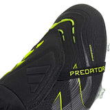 adidas Predator Elite Adults Firm Ground Football Boots Close-Up Fold-Over Tongue View